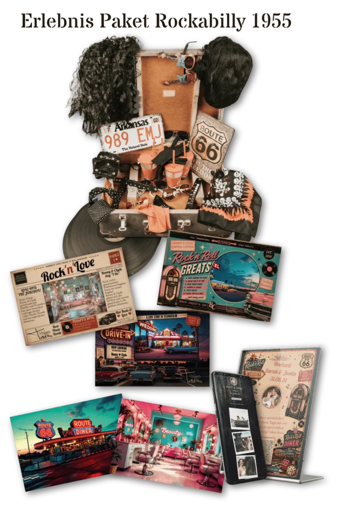 Erlebnis-Paket Rockabilly 1955 von Thielges Fotobox